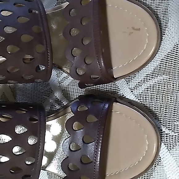 Barbara Barbieri Leather Sandals Woman Size 6.5 - Picture 5 of 11